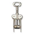 Chrome Plated Deluxe Wing Corkscrew w/Auger Worm